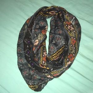 An infinity scarf. Never worn.